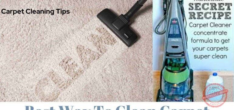 Best Way To Clean Carpet
